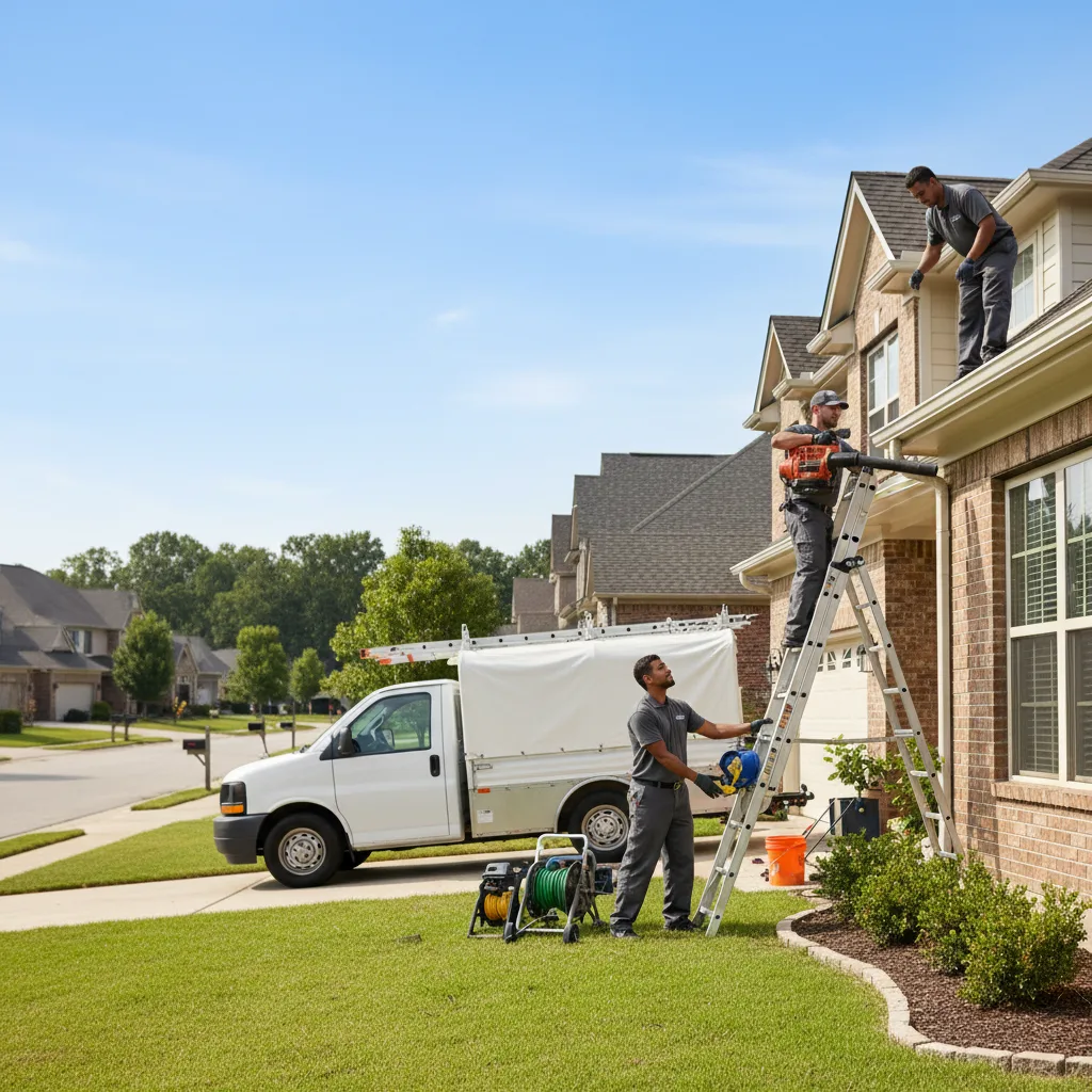Home Gutter Service in Commiskey, IN near me